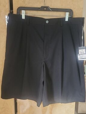 SALE-NWT-MENS-Nike MLB Black Flat-Front Men's Shorts